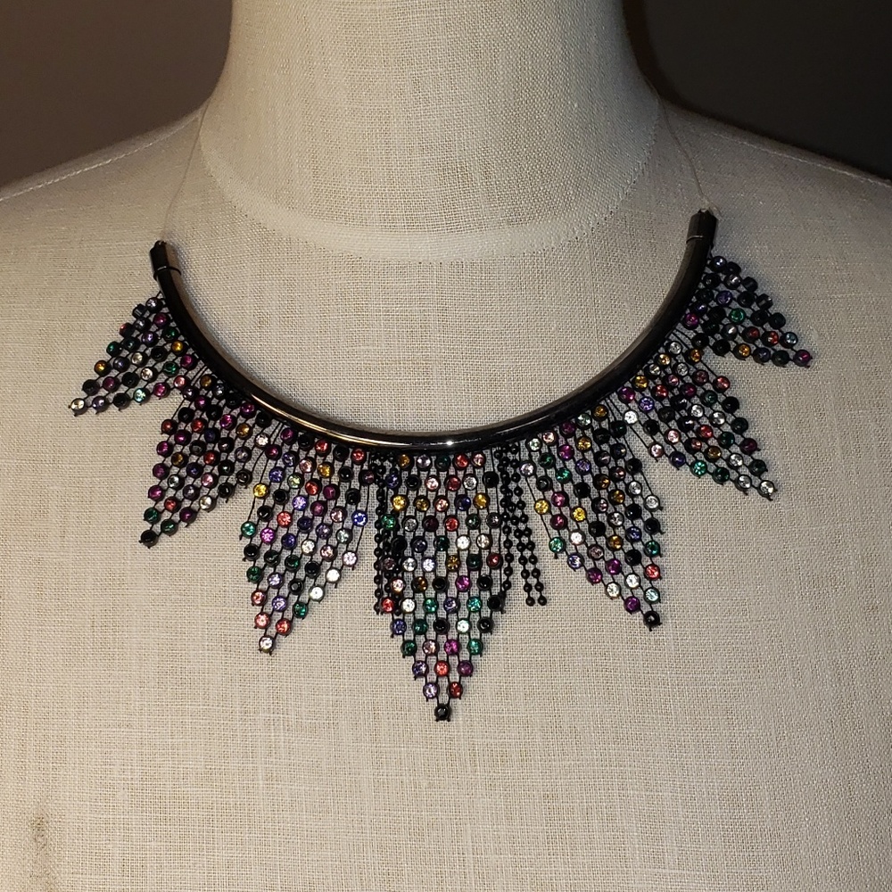 Beautiful jeweled necklace
